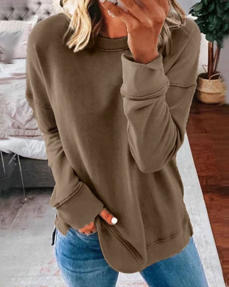 Kaitlyn - Maglione Comodo a Vestibilità Rilassata (Disponibile in Taglie Forti)