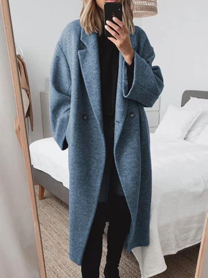 Madeline - Cappotto Lungo Confortevole e Accogliente (Disponibile in Taglie Forti)