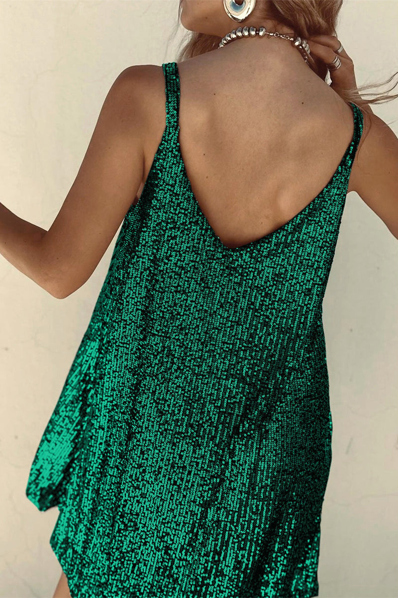 Abigail - Vestito da Club con Paillettes Scintillanti