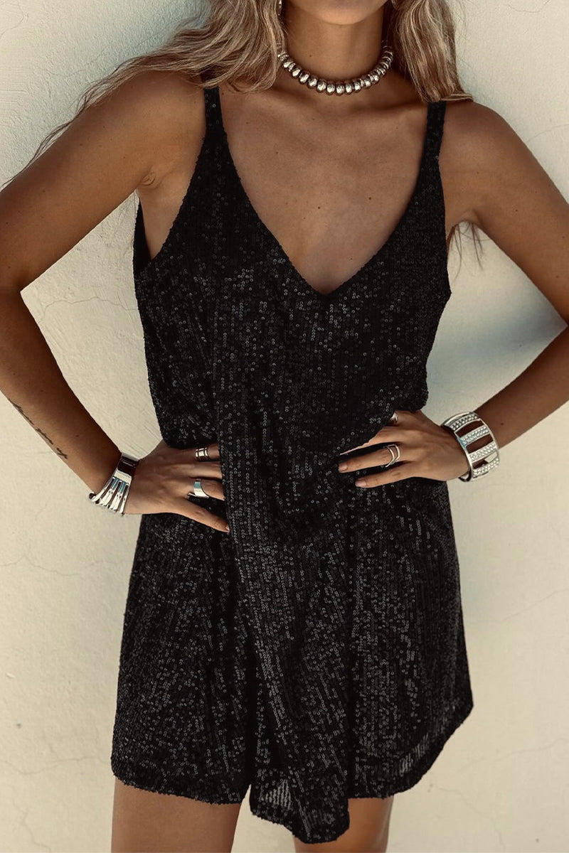 Abigail - Vestito da Club con Paillettes Scintillanti