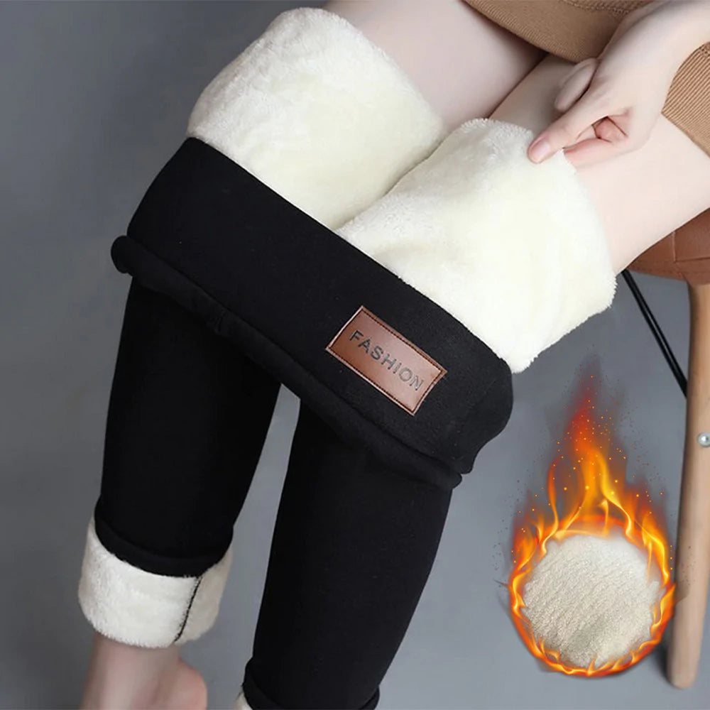 Eilish - Leggings Invernali Foderati in Pile Termico per Calore e Comfort Estremo