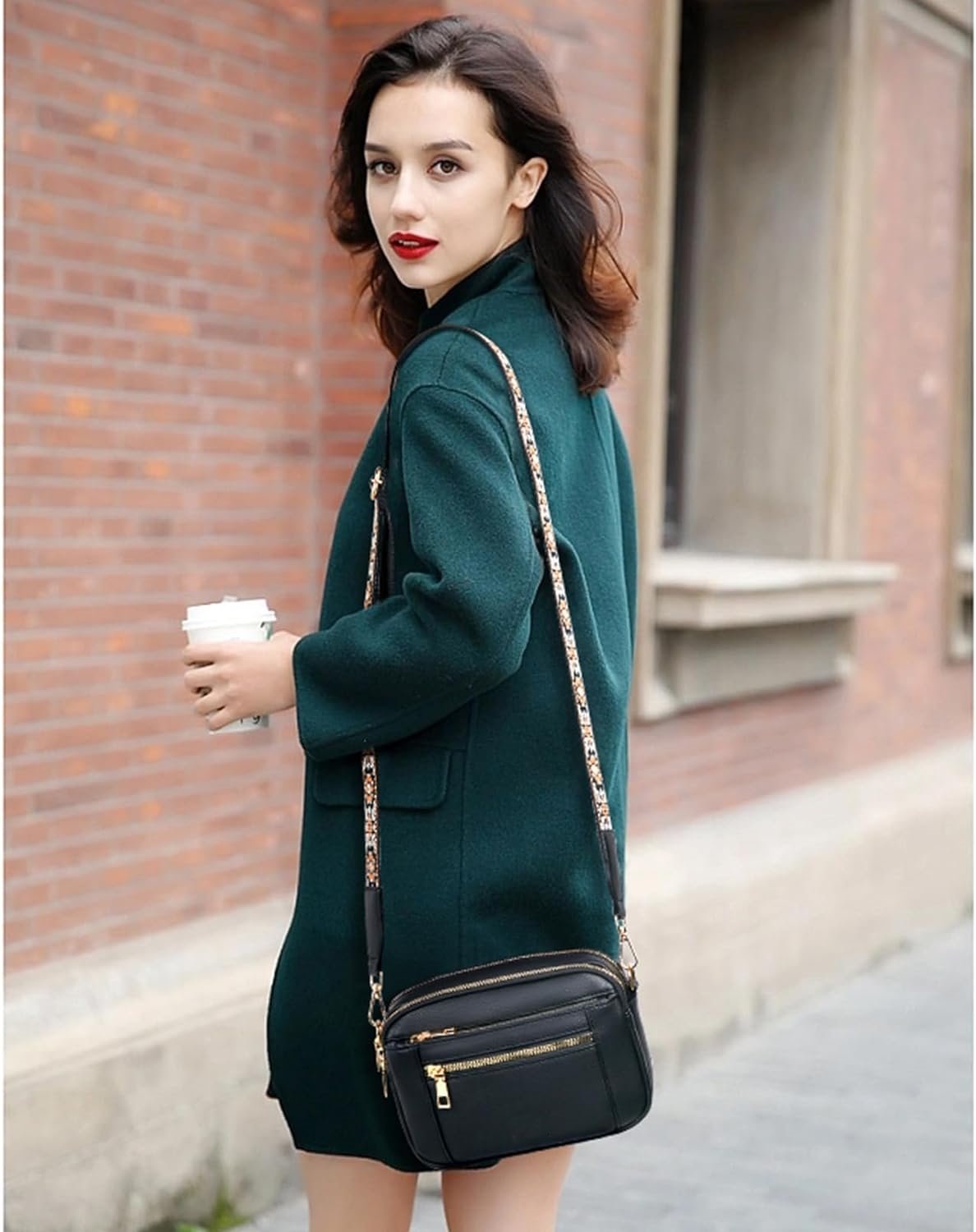 Elsie - Borsa a Spalla in Pelle Raffinata per Eleganza e Uso Quotidiano