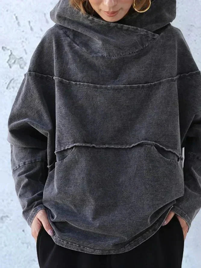 Thea - Oversized volný mikina s kapucí