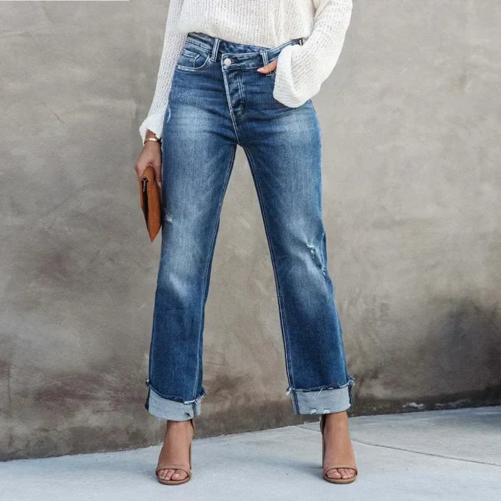 Hazel - Jeans alla Moda a Vita Alta