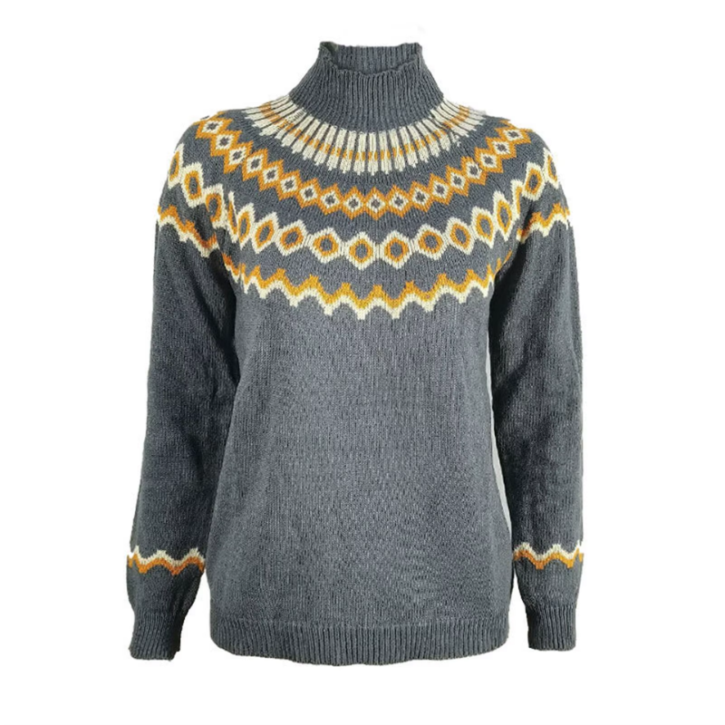 Rosalind - Suéter Nordic Warmth Comodidad Casual