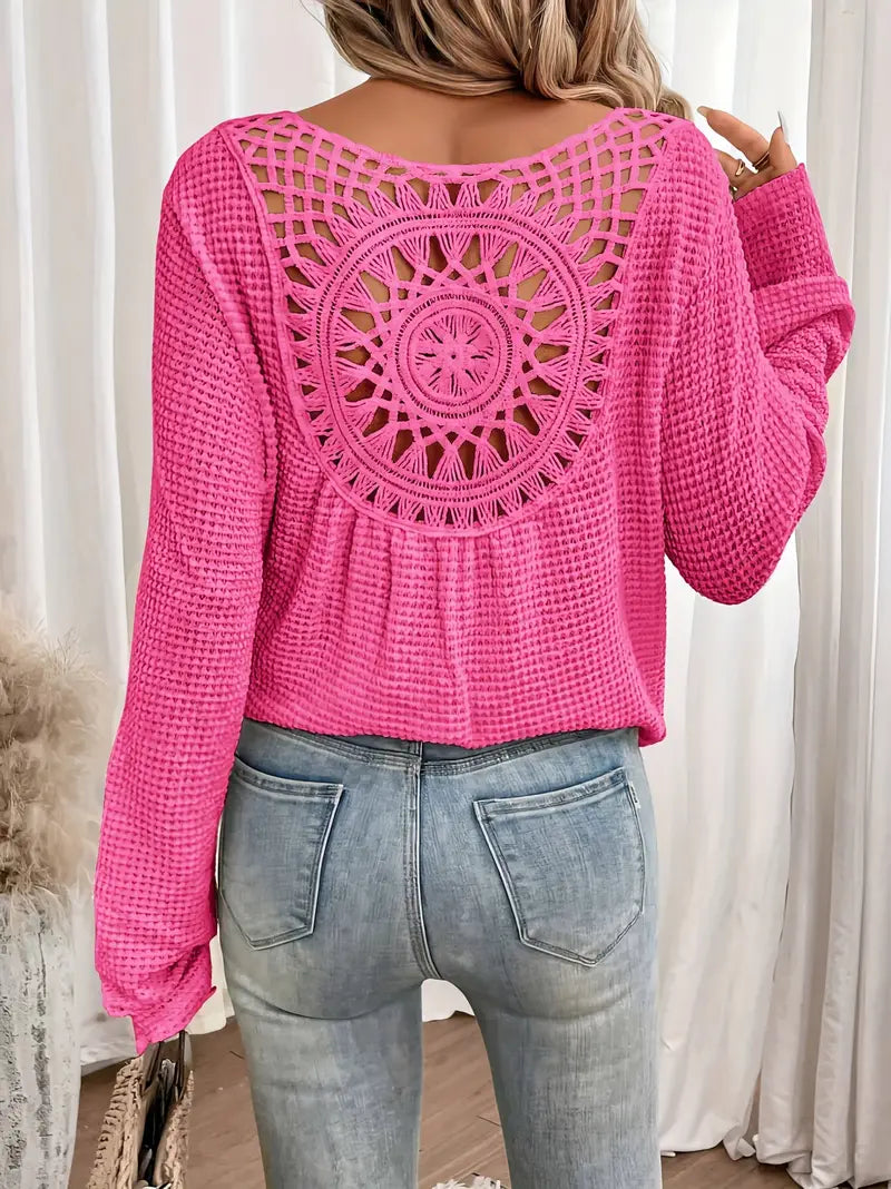 Miranda - Maglione elegante con scollo a V