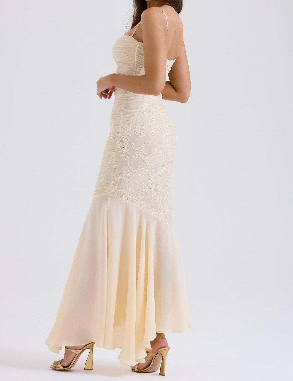 Georgina - Abito Elegante con Ricami