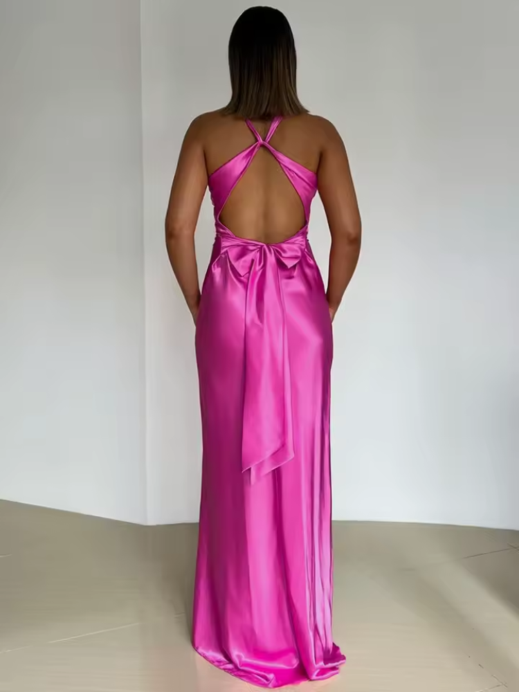 Oceane - Vestido de fiesta sin mangas