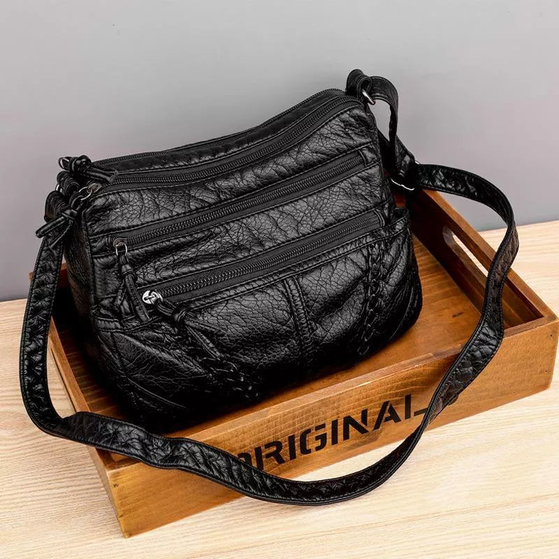 Indy - Borsa in pelle morbida e alla moda