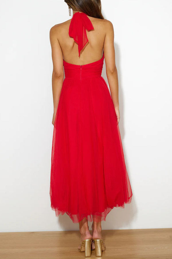 Zara - Robe longue élégante avec jupe