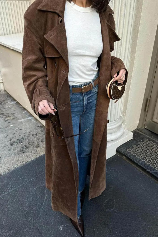 Koa - Trench in pelle vegana