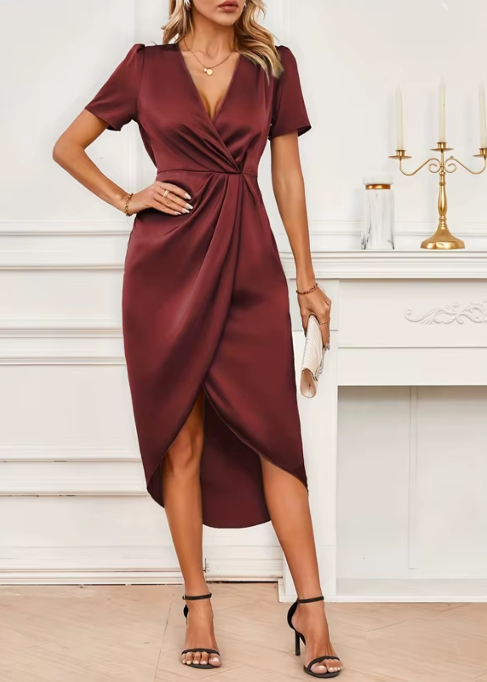 Ariana - Elegant Midi Dress