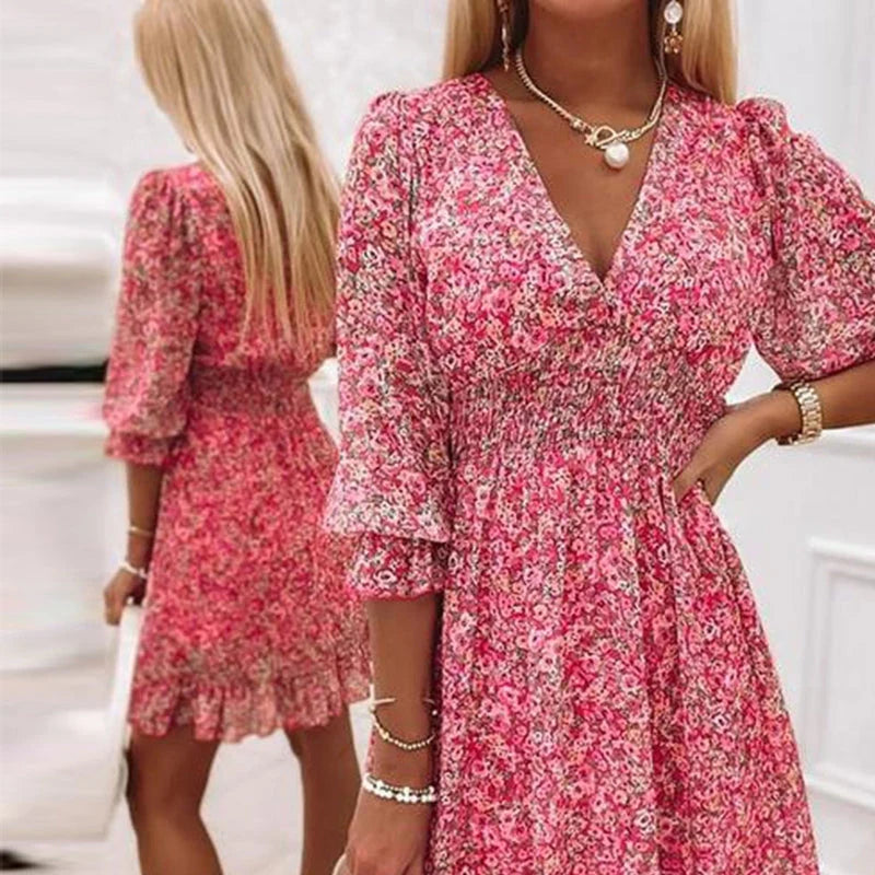 Tegan - Vestito Mini Boho