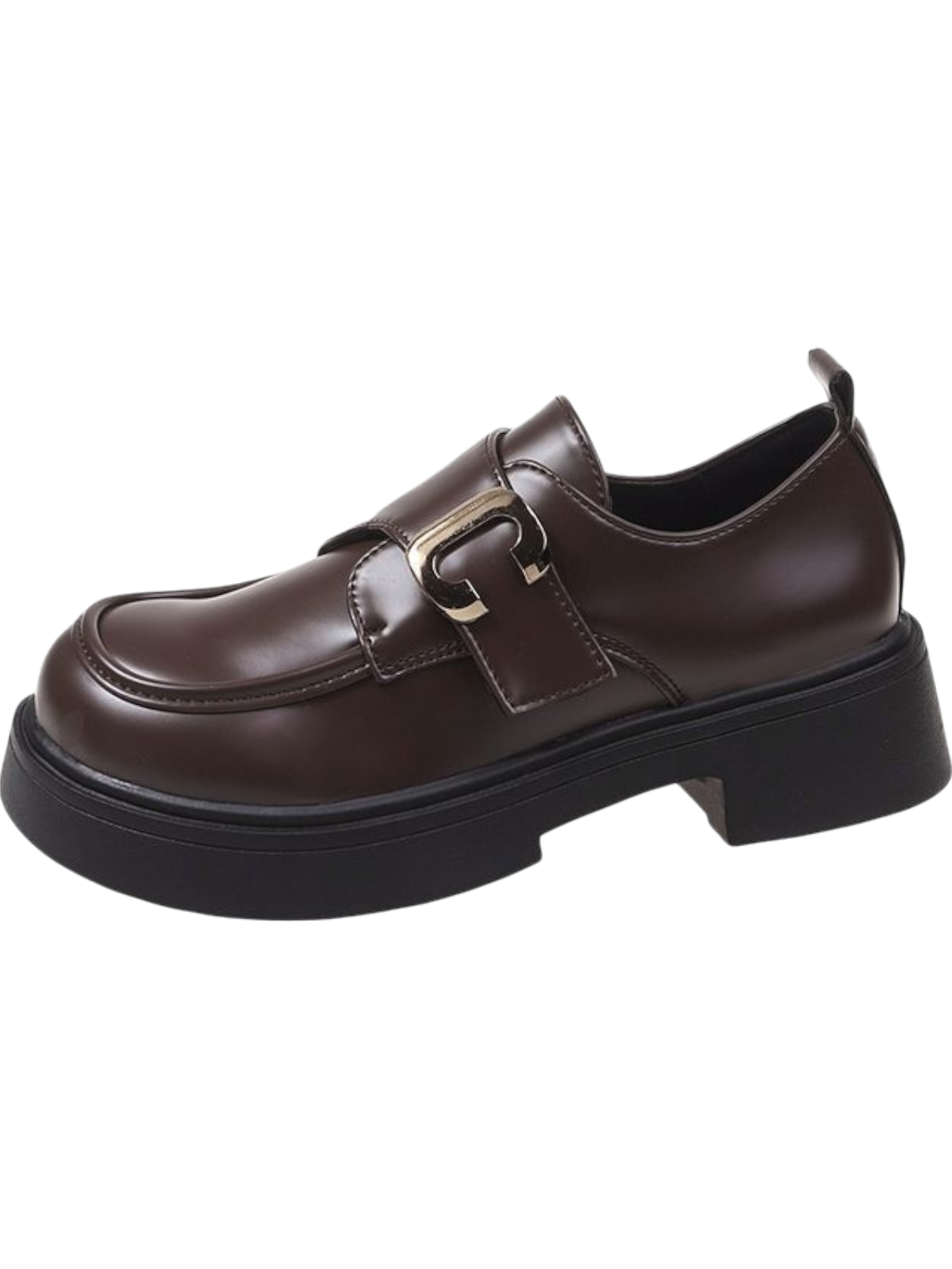 Gabriella - Mocassini Mary Jane con Zeppa Oxford