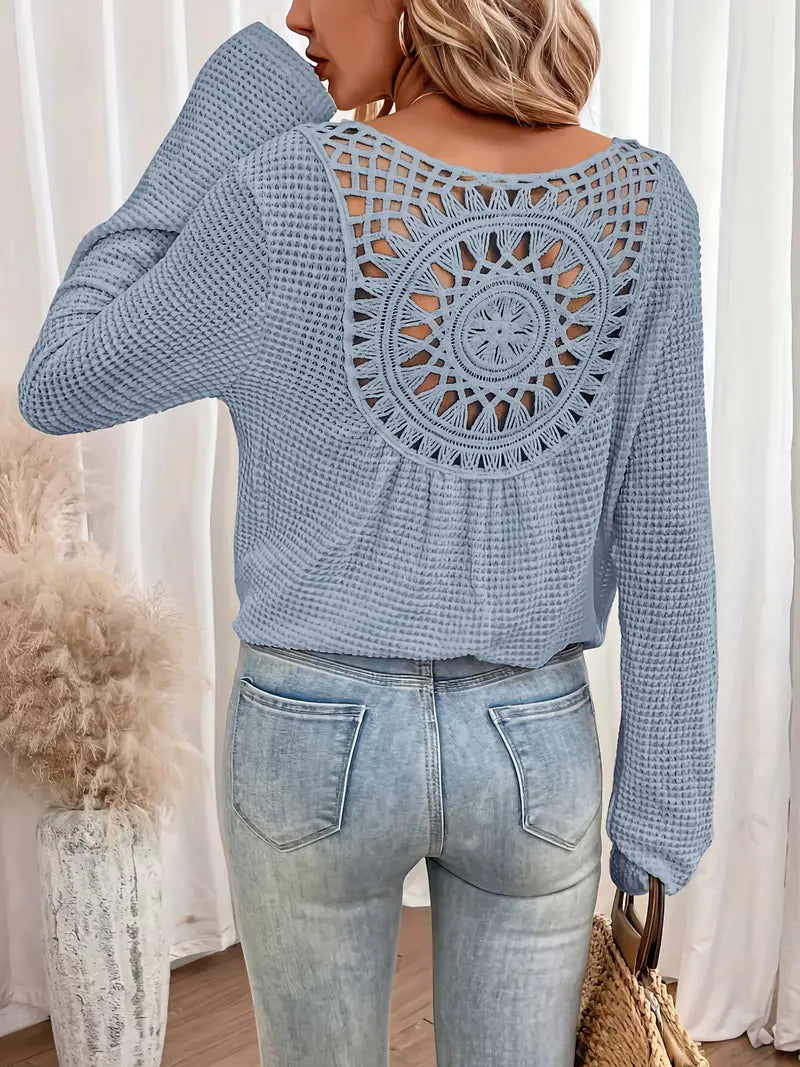 Miranda - Maglione elegante con scollo a V