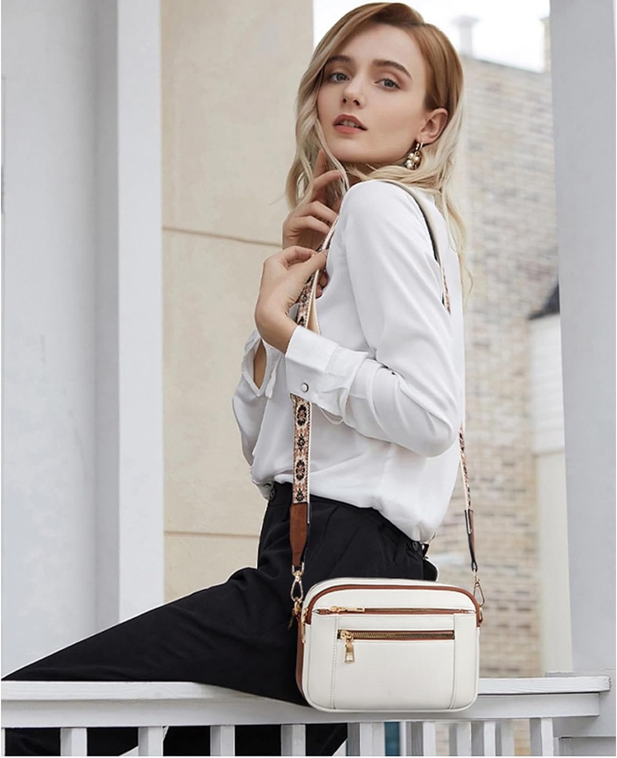 Elsie - Borsa a Spalla in Pelle Raffinata per Eleganza e Uso Quotidiano
