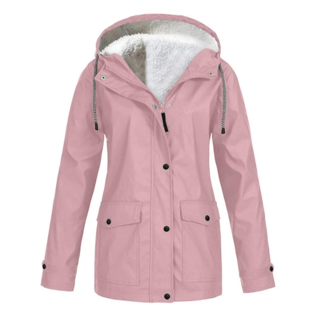Sophie - Giacca Antivento con Cappuccio Impermeabile (Disponibile in Taglie Forti)
