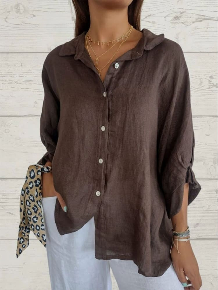 Tatiana - Camicetta Chic in Lino
