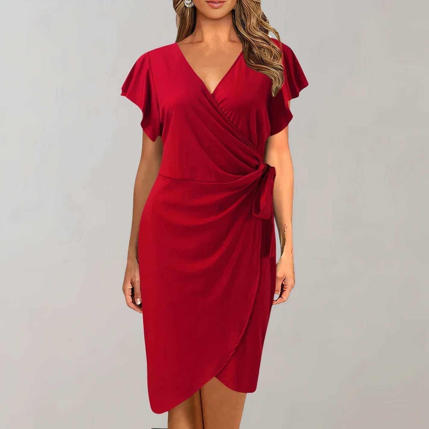 Ailsa - Abito avvolgente elegante, sofisticato e alla moda