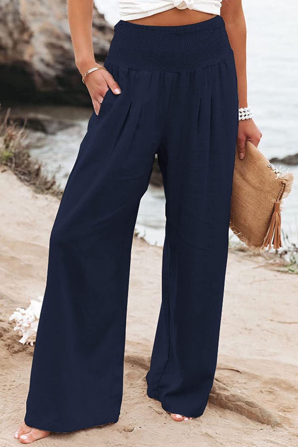 Valentina - Pantaloni Estivi Casual a Vestibilità Comoda