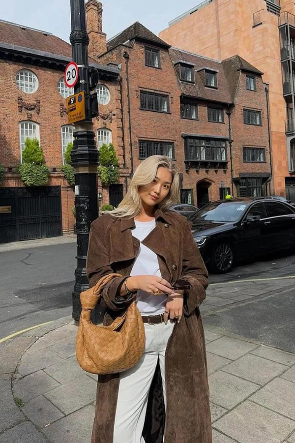 Koa - Trench in pelle vegana