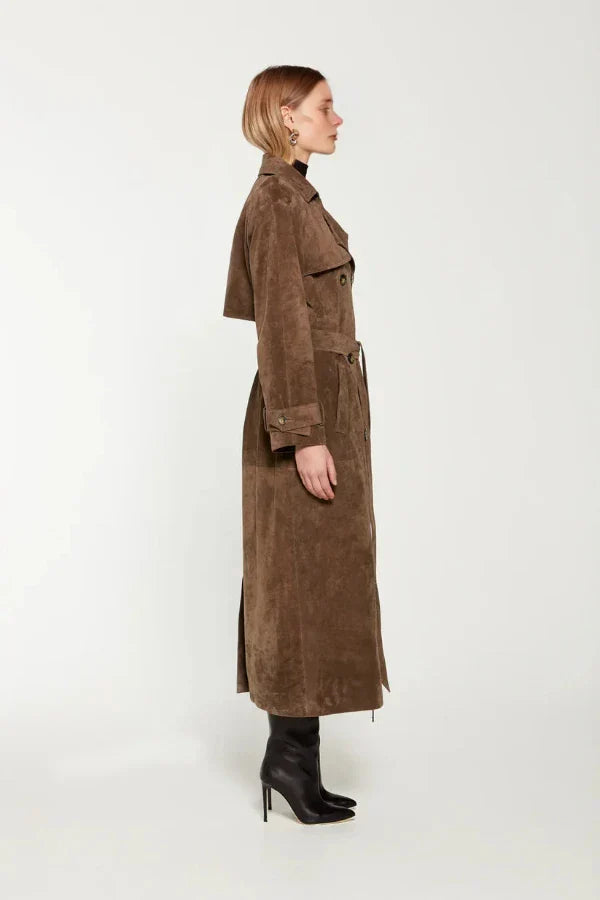 Koa - Trench in pelle vegana