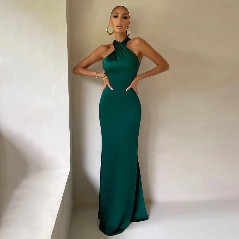 Naomi - Abito elegante in satin