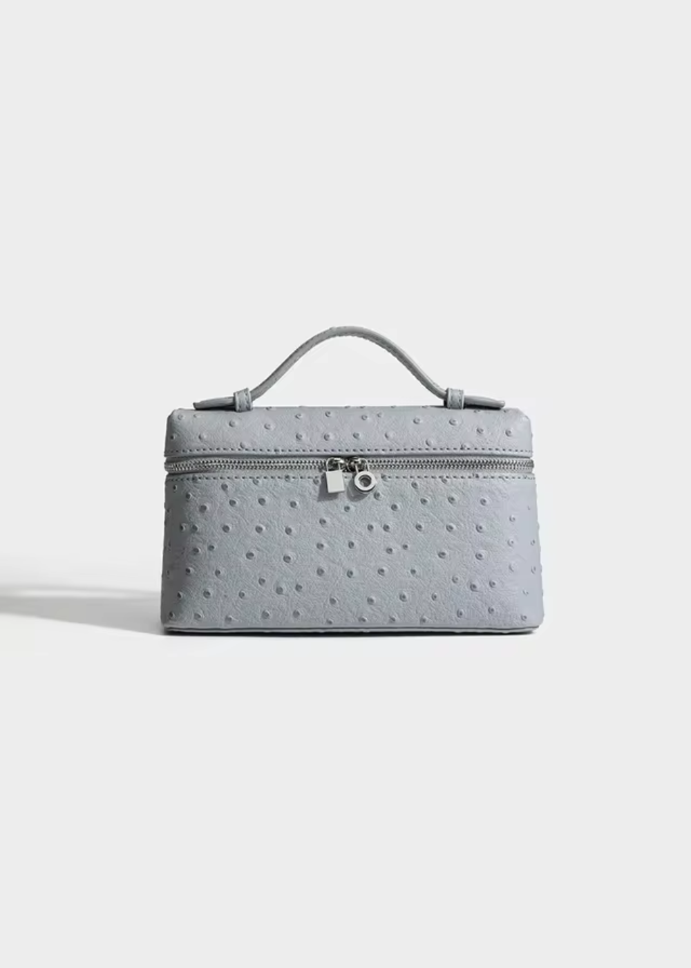 Isabella - Pochette bandoulière en autruche