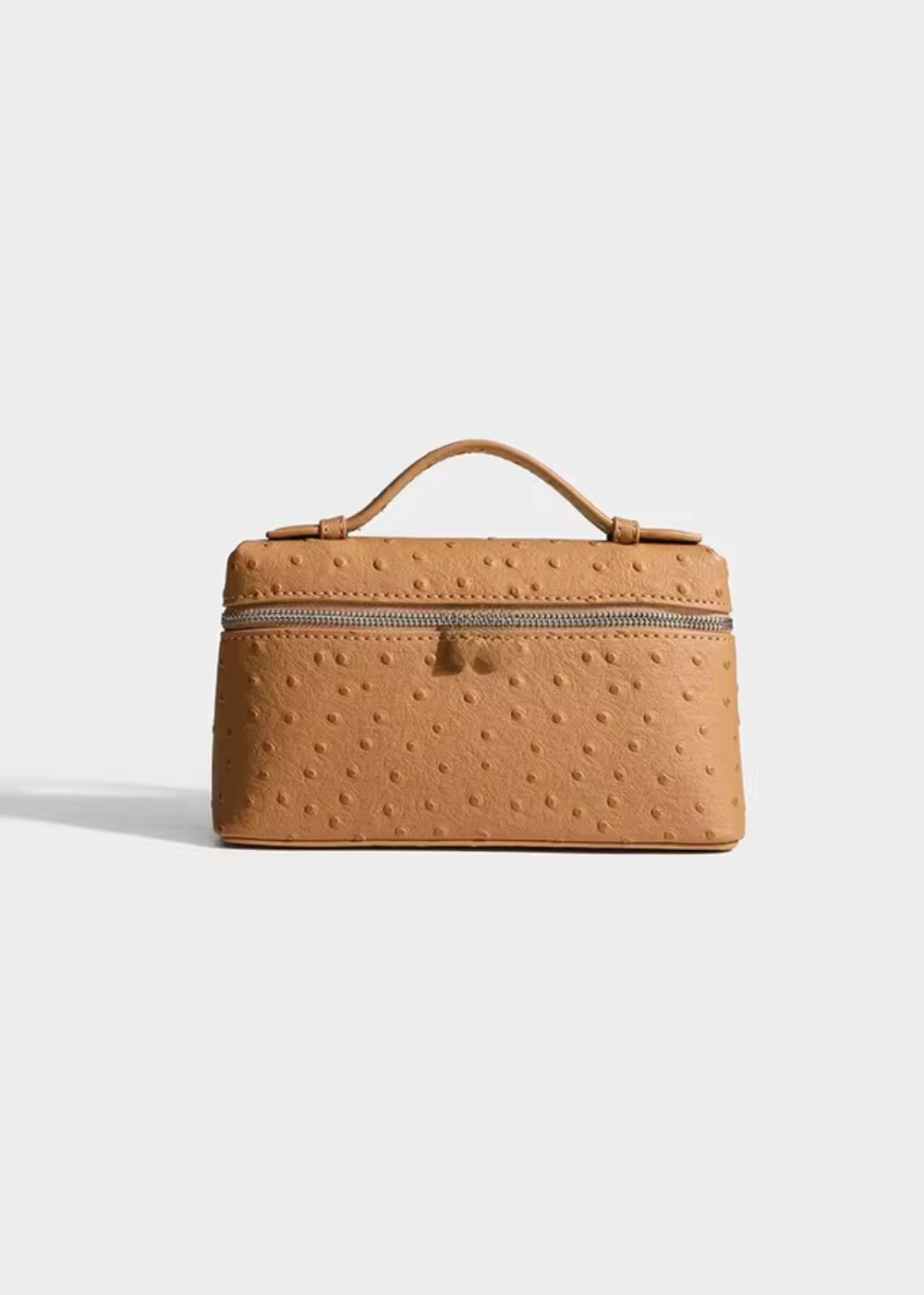 Isabella - Bolso de mano tipo bandolera de avestruz