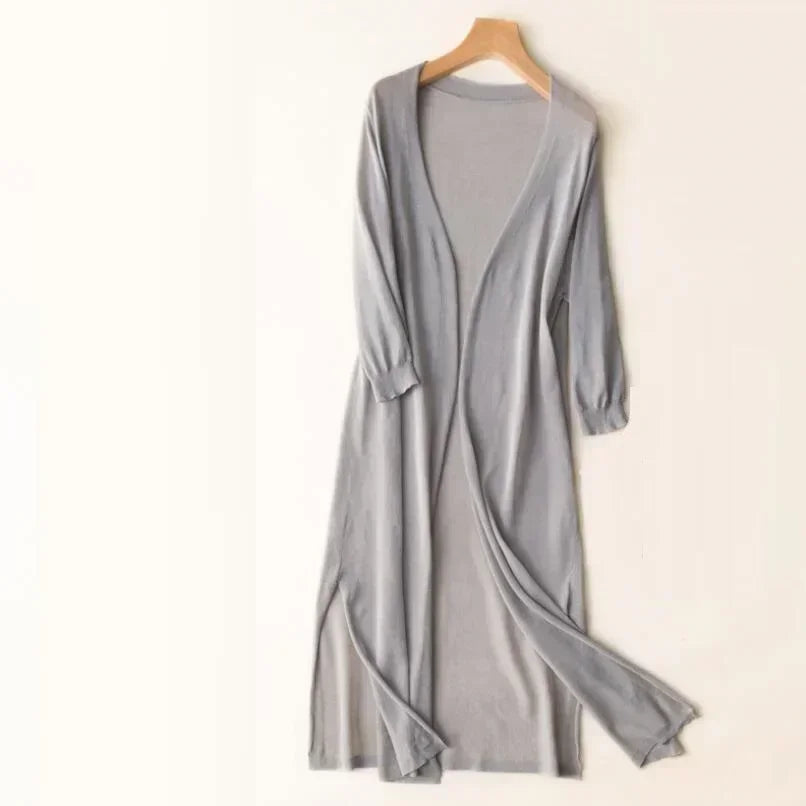 Rosaline - Cardigan lungo leggero