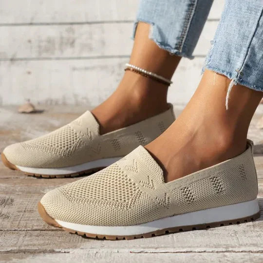 Alexis - Sneakers Slip-On in Maglia