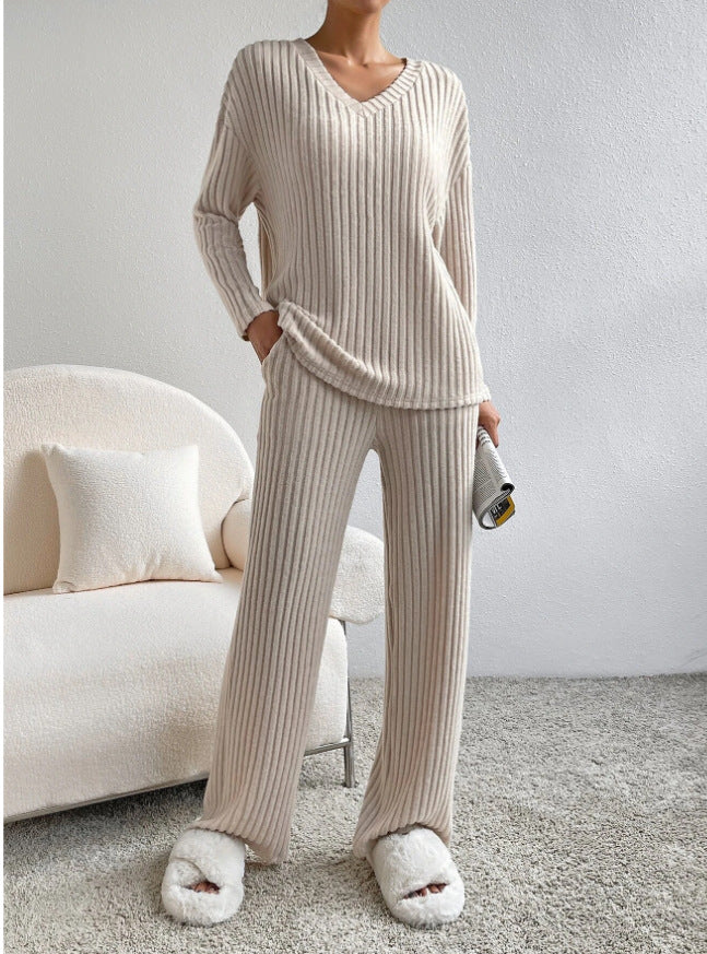 Kalani - Completo lounge in maglia a coste
