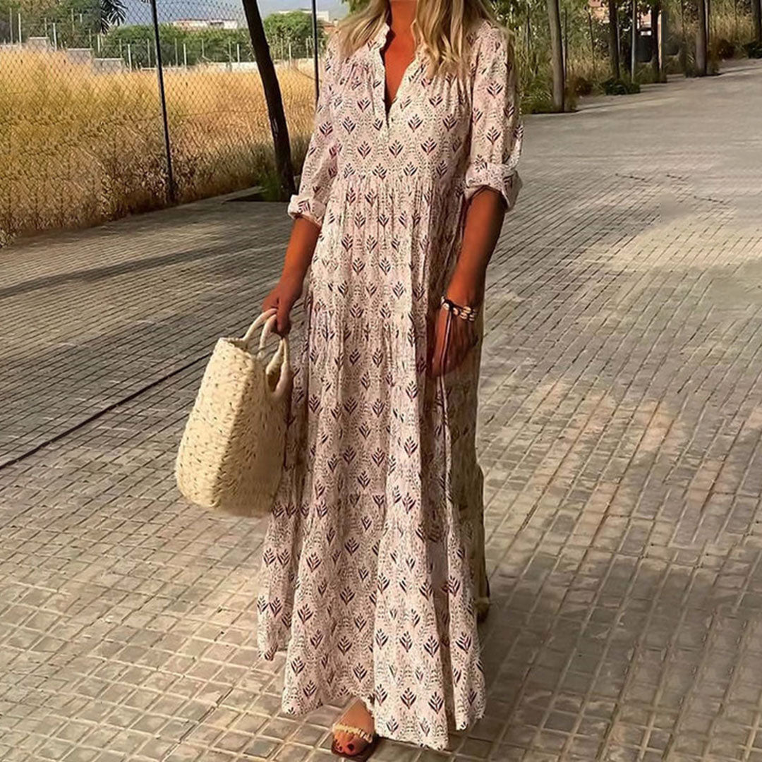 Susan - Abito Maxi Boho da Donna (Disponibile in Taglie Forti)