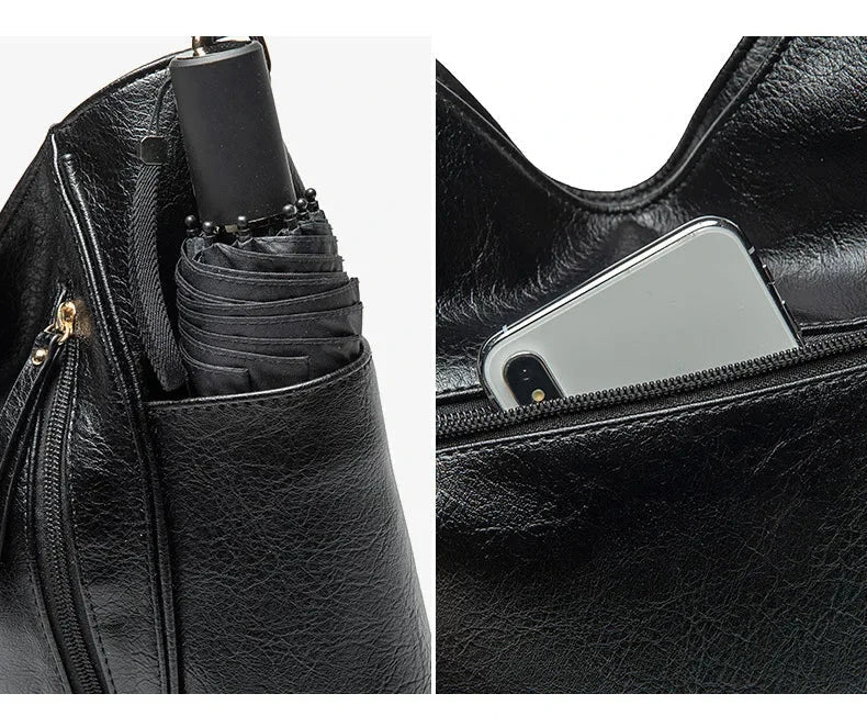 Mia - Borsa a tracolla elegante in pelle