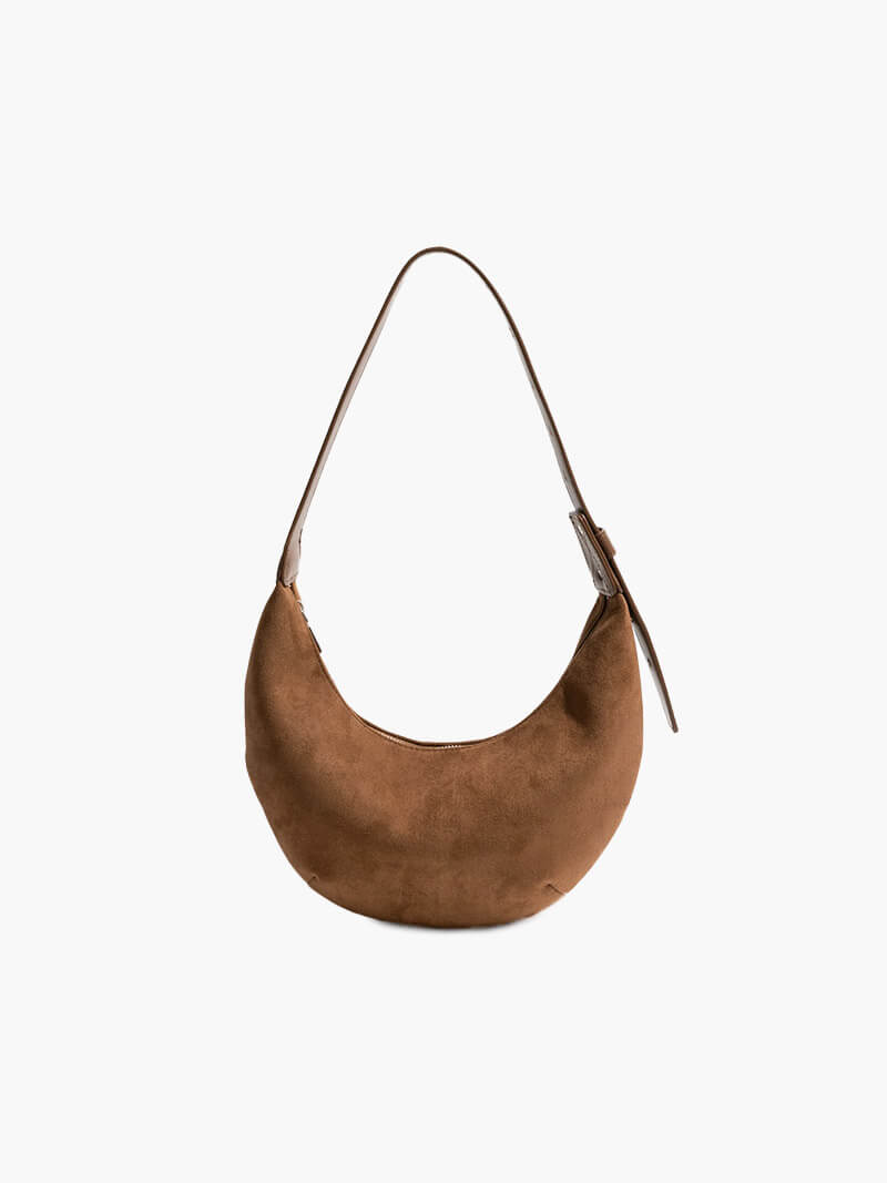Maisie - Bolso Halfmoon de ante sintético