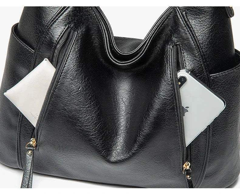 Mia - Borsa a tracolla elegante in pelle