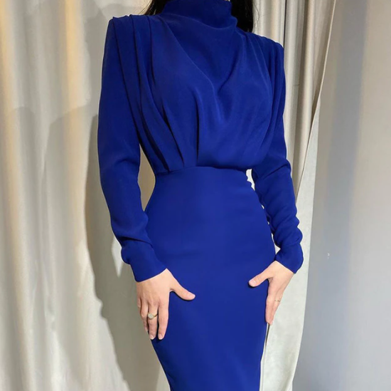 Ariella - Vestito elegante a maniche lunghe
