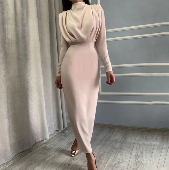 Ariella - Vestito elegante a maniche lunghe