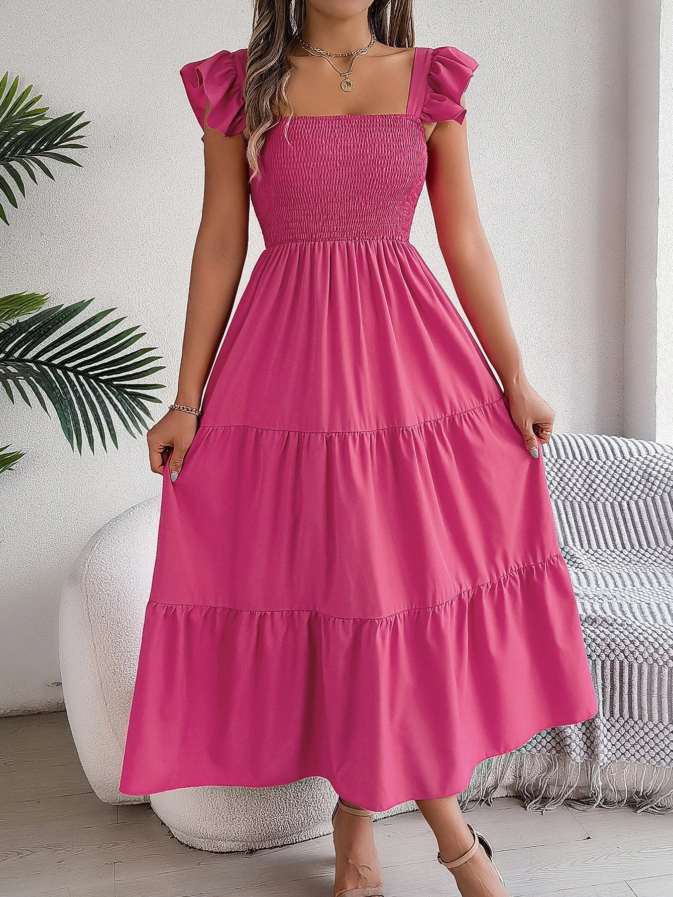 Jolie - Vestito Elegante a Balze