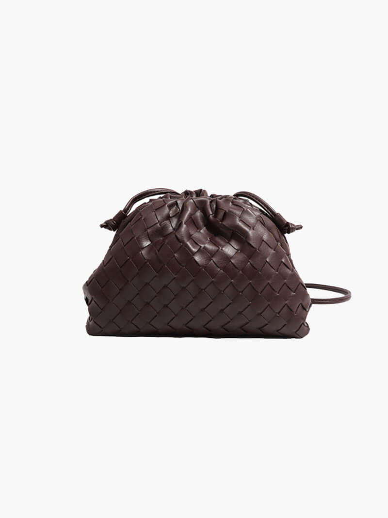 Rhea - Mini Borsa Intrecciata in Pelle Vegana