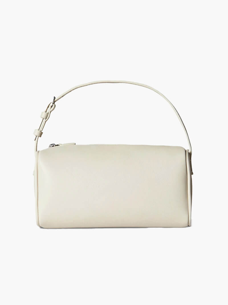 Ella - Borsa a Spalla in Pelle Lucida con Tocco Western