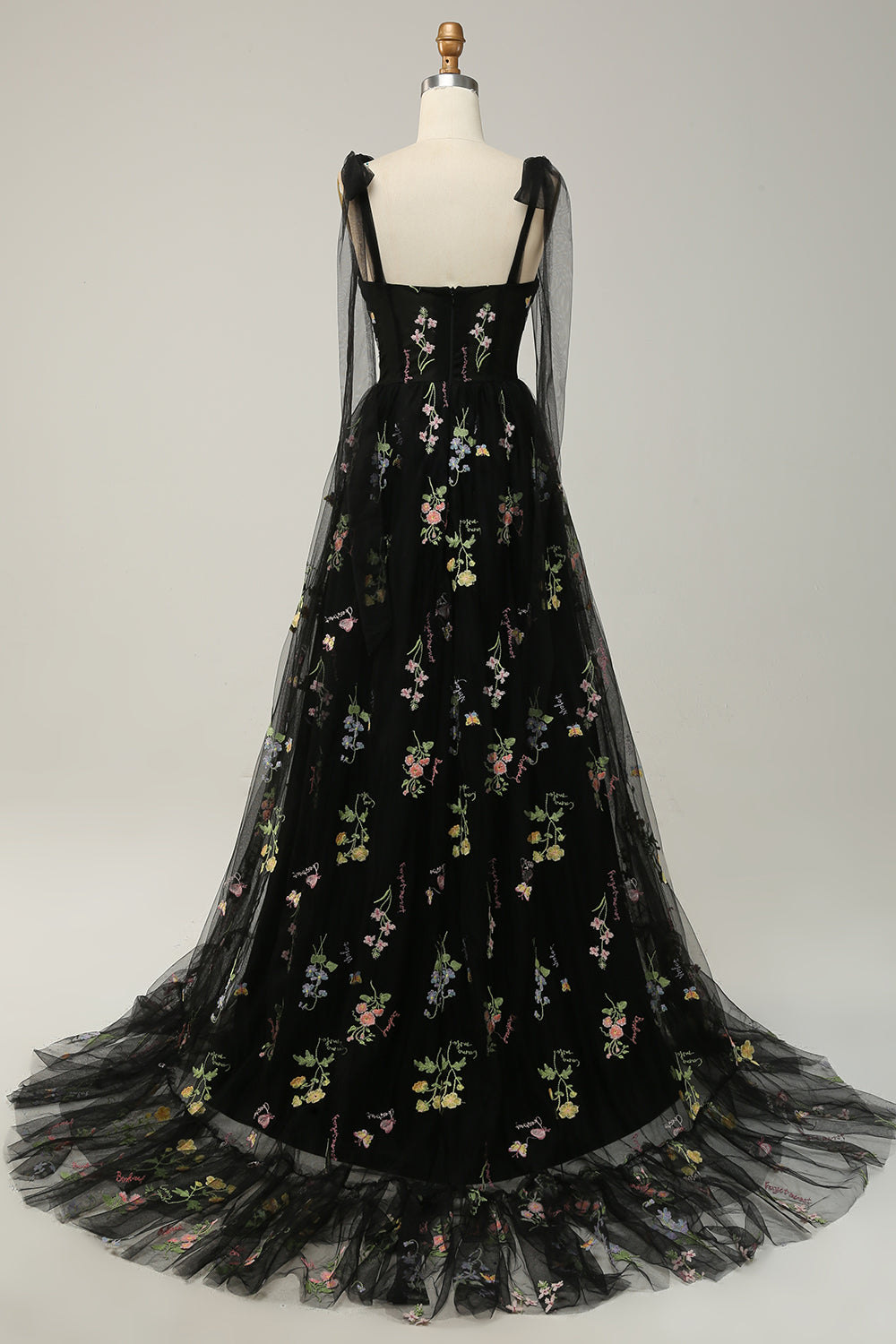 Macy - Vestito da sera trendy in tulle a linea ad A