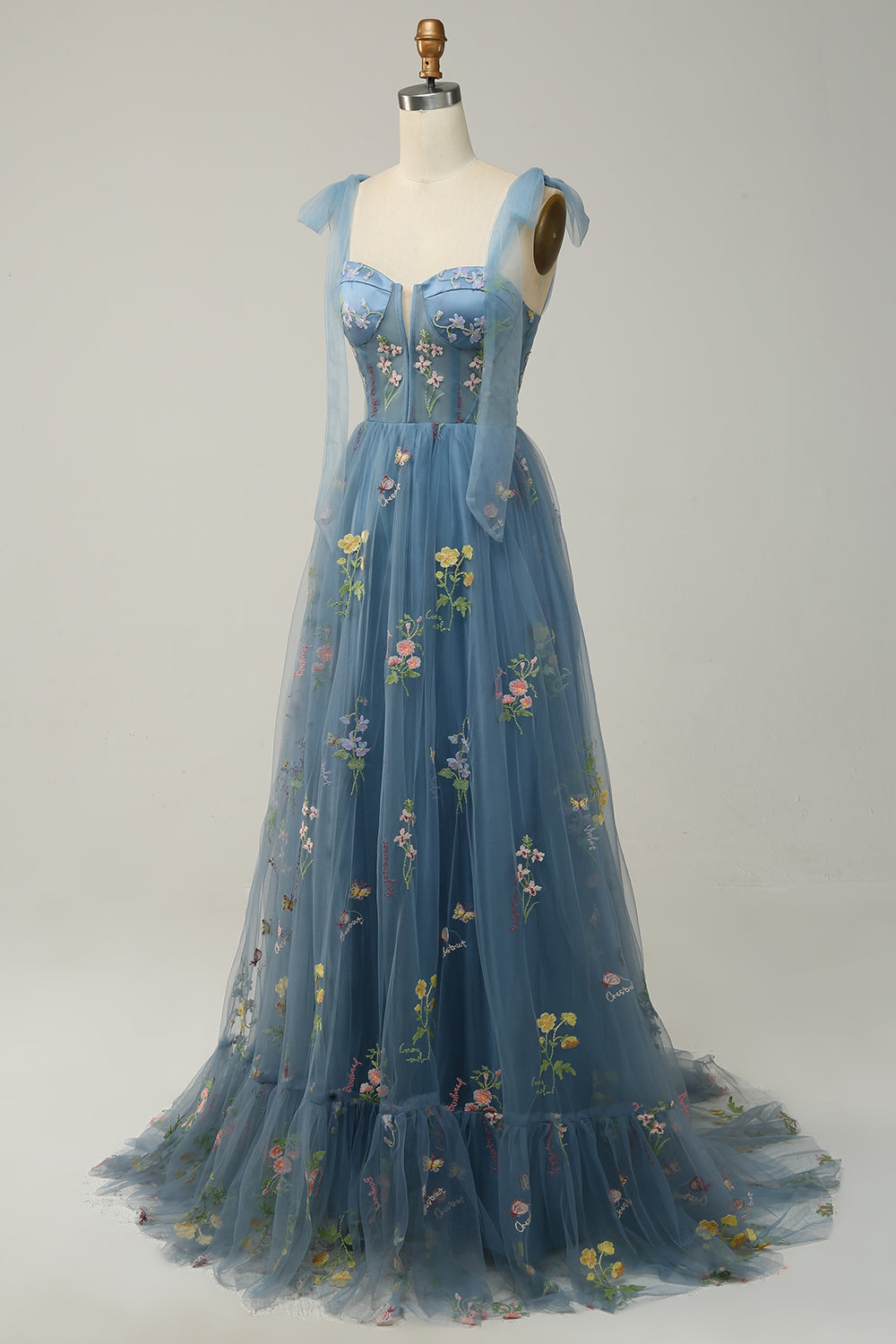 Macy - Vestito da sera trendy in tulle a linea ad A