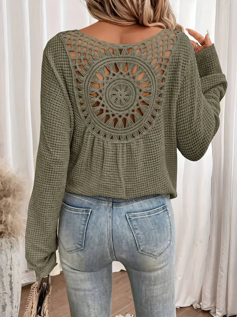 Miranda - Maglione elegante con scollo a V