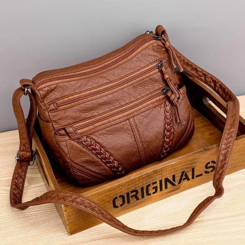 Indy - Borsa in pelle morbida e alla moda