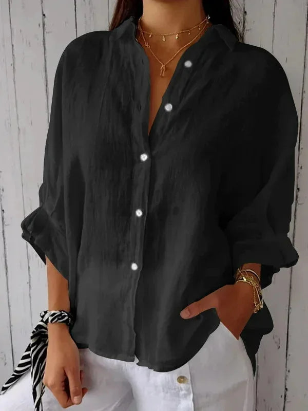 Tatiana - Camicetta Chic in Lino