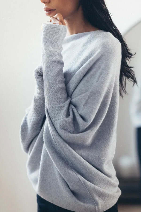 Audrey - Maglione a maglia dalla vestibilità comoda