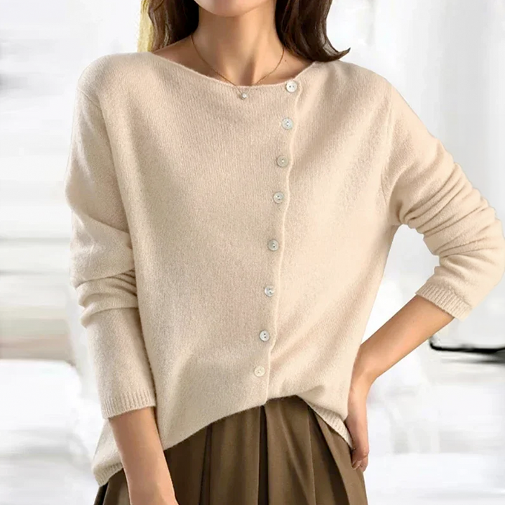 Tori - Cardigan in Maglia Monopetto