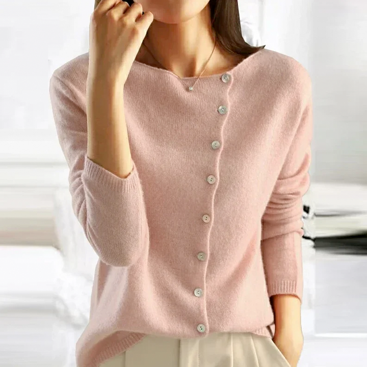 Tori - Cardigan in Maglia Monopetto