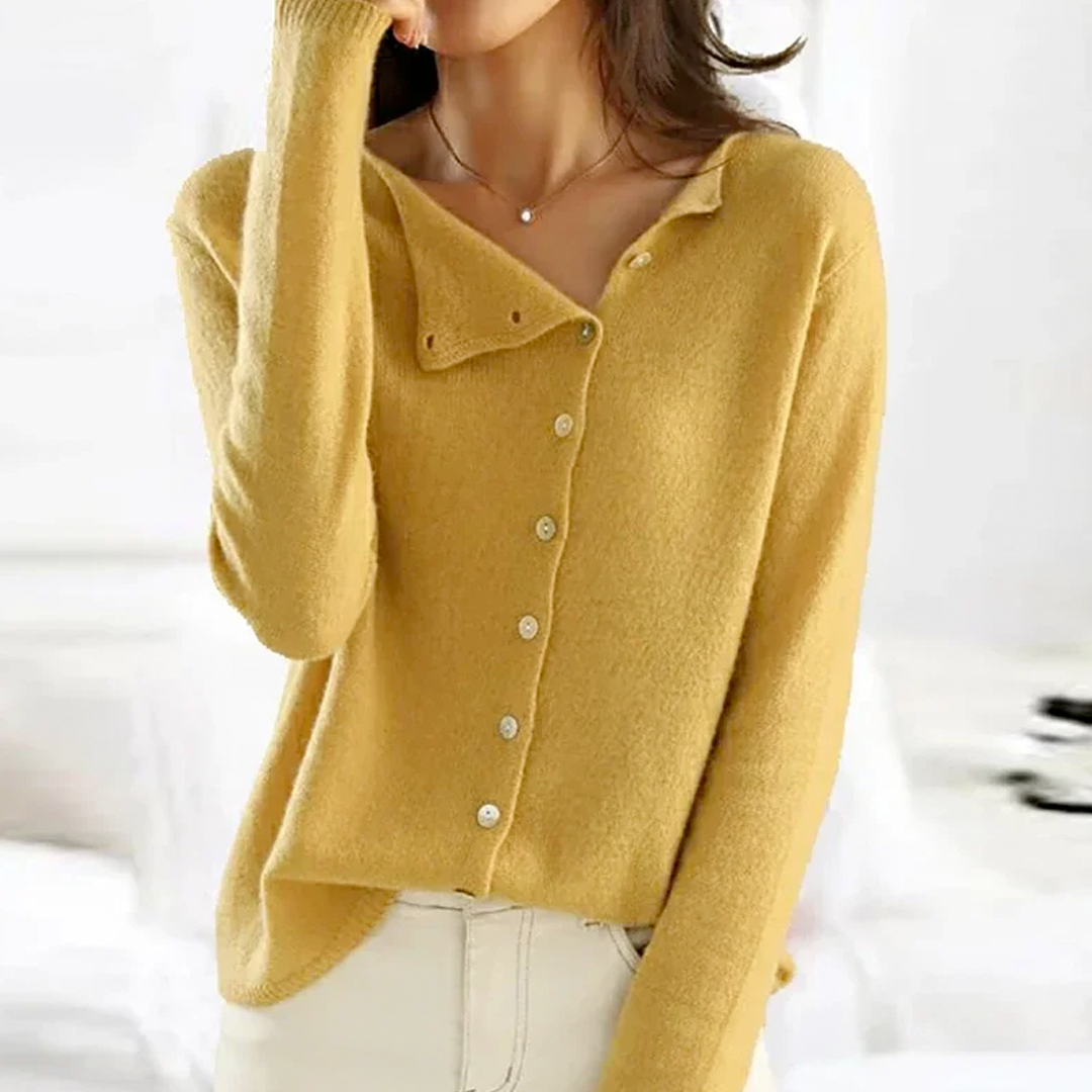 Tori - Cardigan in Maglia Monopetto